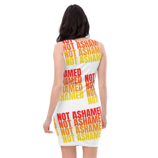 Sublimation Cut & Sew Dress Not Ashamed - Image 2