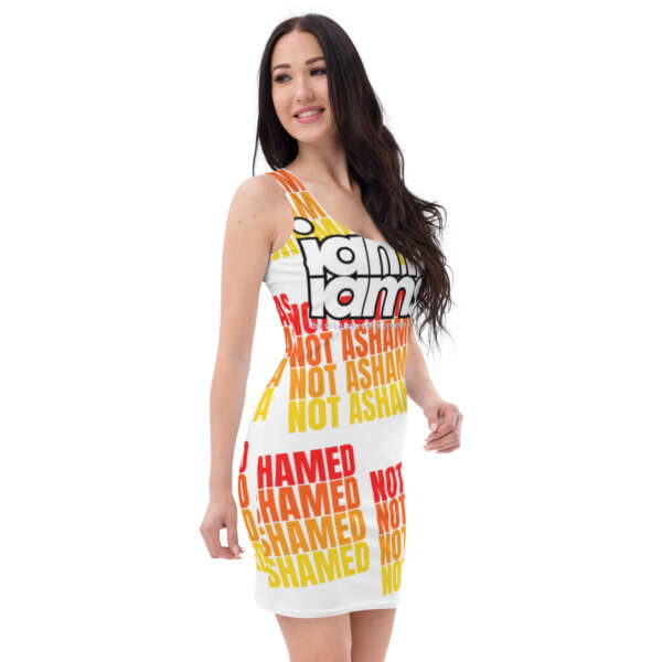 Sublimation Cut & Sew Dress Not Ashamed - Image 4