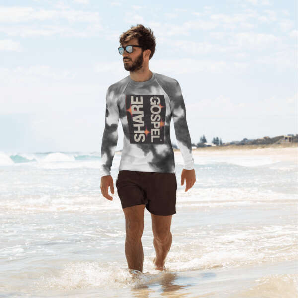 Men's Rash Guard Share the Gospel - Image 2