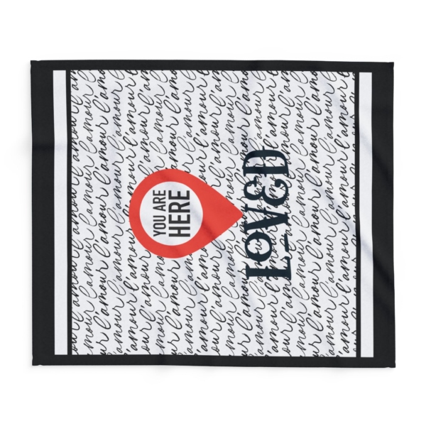 Arctic Fleece Blanket You Are Loved - Image 6
