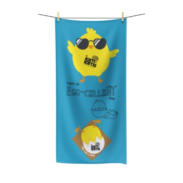 I Am I Am's Chick Polycotton Towel