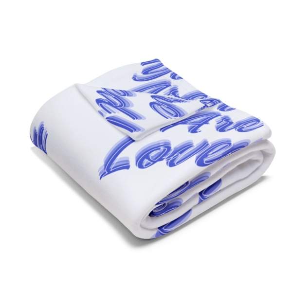 Arctic Fleece Blanket You Are Loved - Image 7