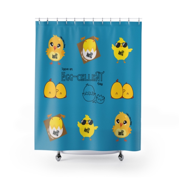 I Am I Am's Chick Shower Curtains