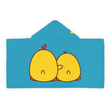 I Am I Am's Chick Youth Hooded Towel