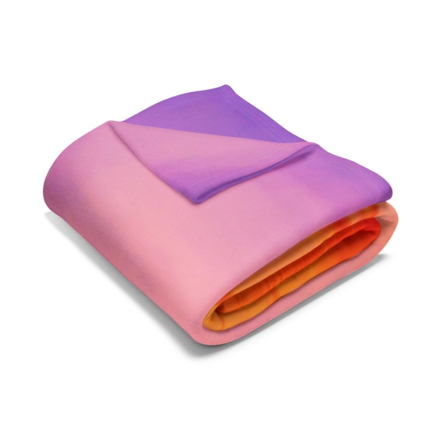Arctic Fleece Blanket Joy Comes in the Morning - Image 11