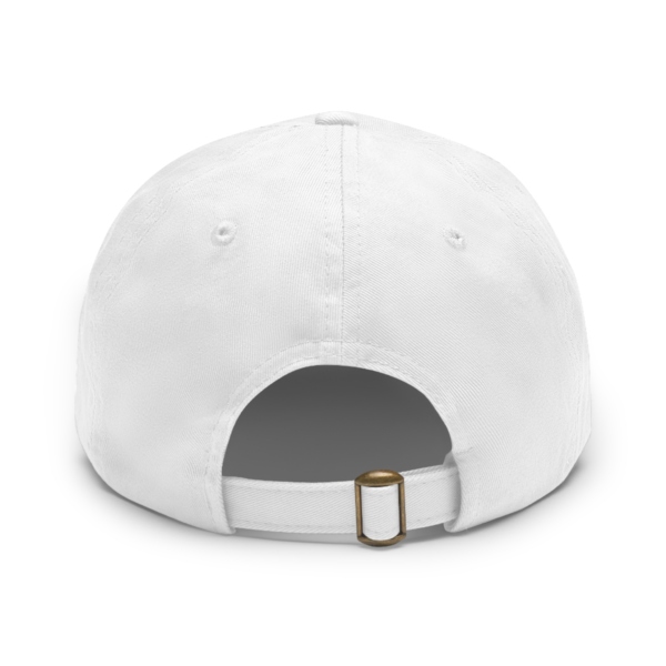 I Am I Am's Dad Hat with Leather Patch (Round) - Image 7