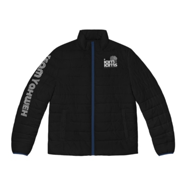 Men's Puffer Jacket (AOP) Kingdom Driven