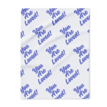 Arctic Fleece Blanket You Are Loved