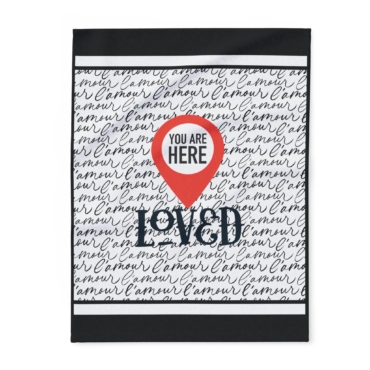 Arctic Fleece Blanket You Are Loved