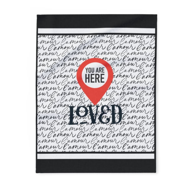 Arctic Fleece Blanket You Are Loved