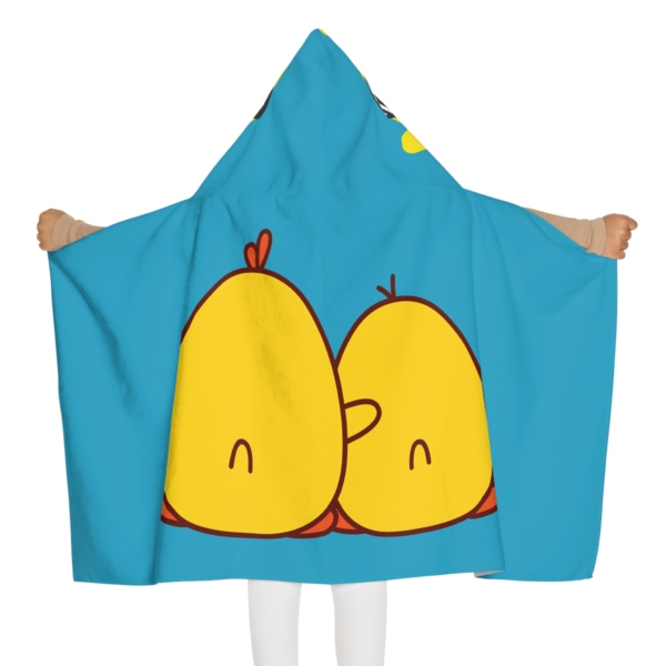 I Am I Am's Chick Youth Hooded Towel - Image 4