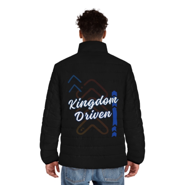 Men's Puffer Jacket (AOP) Kingdom Driven - Image 8