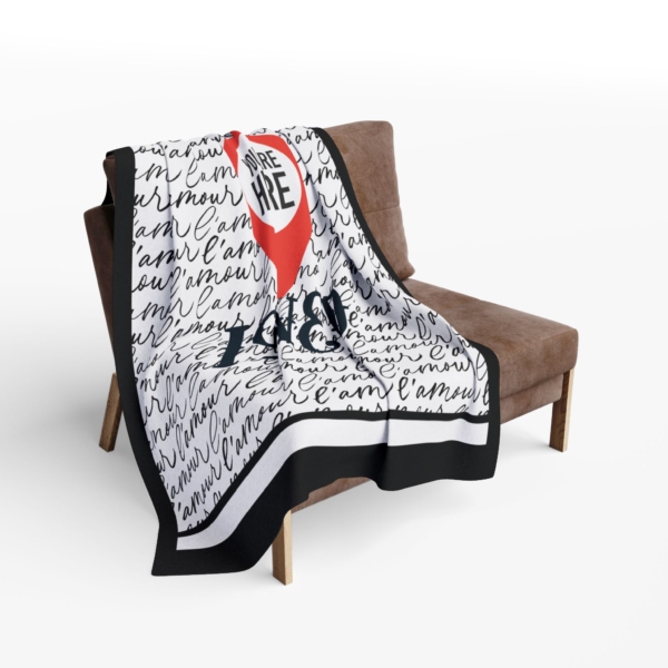 Arctic Fleece Blanket You Are Loved - Image 8