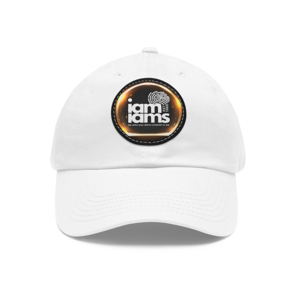 I Am I Am's Dad Hat with Leather Patch (Round)