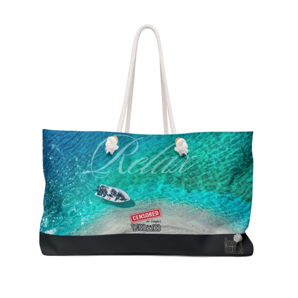 Relax Censored No Longer Weekender Bag