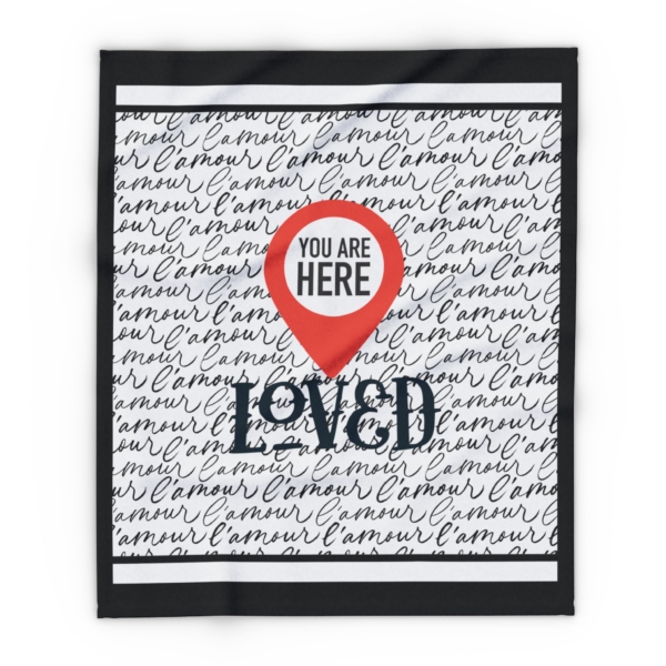 Arctic Fleece Blanket You Are Loved - Image 5