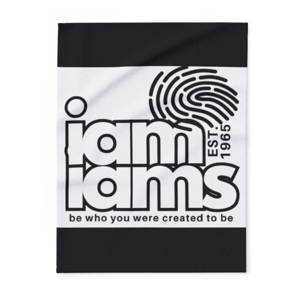 Arctic Fleece Blanket Large I Am I Am's Logo