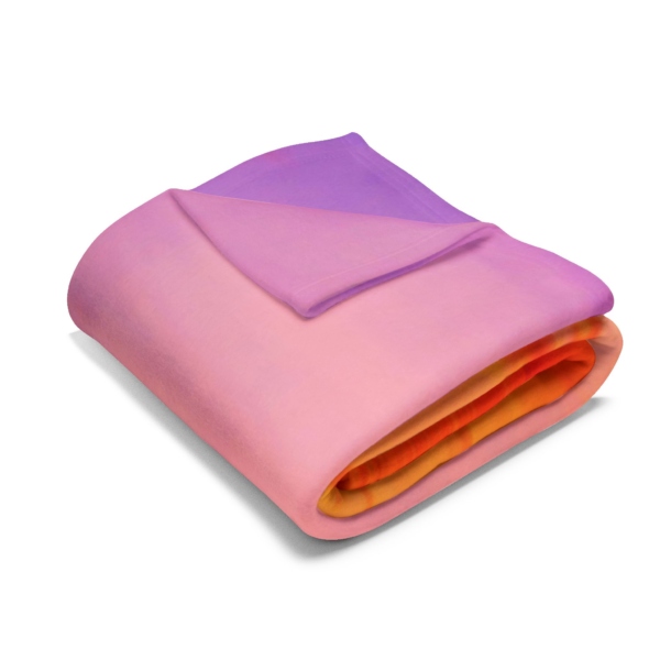 Arctic Fleece Blanket Joy Comes in the Morning - Image 7